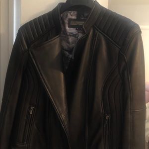NWT Leather Moto Jacket XL